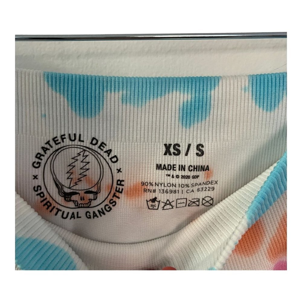 Spiritual Gangster x Grateful Dead Love Sculpt Seamless Legging XS/S Tie Dye - Picture 6 of 9